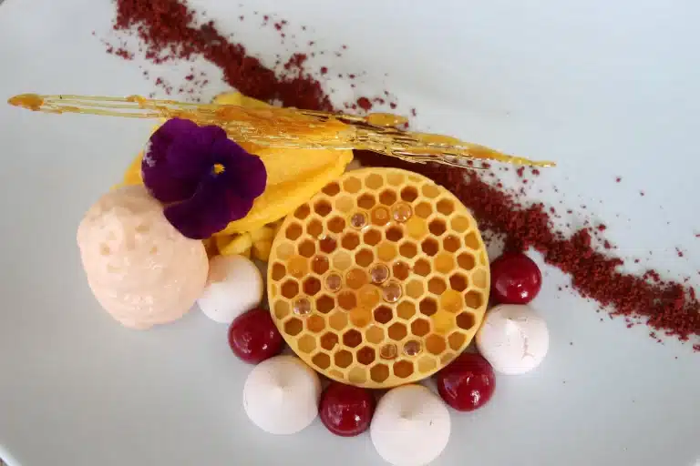 5-Gehen-Golf-Dessert-Essen