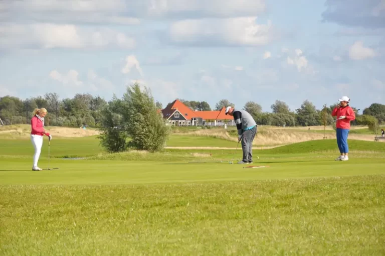 8-golfbaan-dirkshorn-Golfers-Slaan