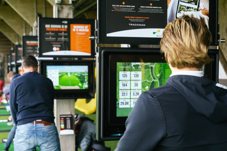 TrackMan auf dem Golfplatz Bentwoud - (c) Ivo Rejda